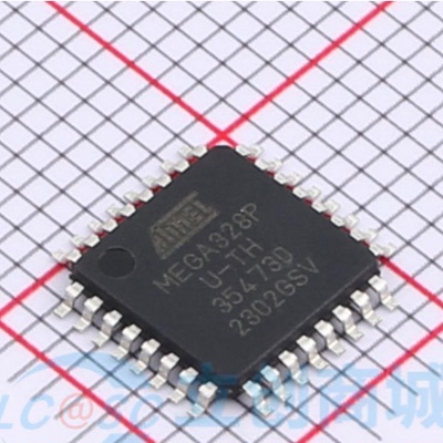 ATMEGA328P-AU 8位微控制器丝印MEGA328P TQFP32 32K闪存原装进口