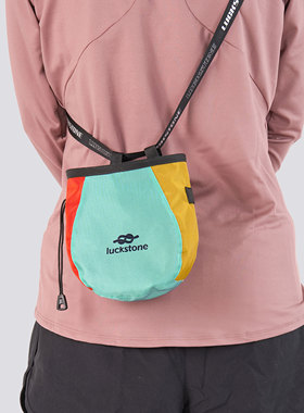LUCKSTONE攀岩登山抱石镁粉袋轻量化耐磨防泼水宠物训练零食袋