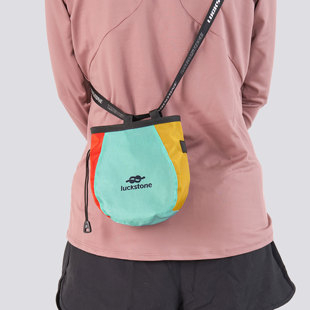 LUCKSTONE攀岩登山抱石镁粉袋轻量化耐磨防泼水宠物训练零食袋