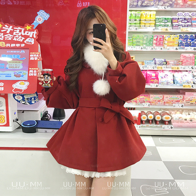 bule蓝色星球冬季网红爆款毛呢