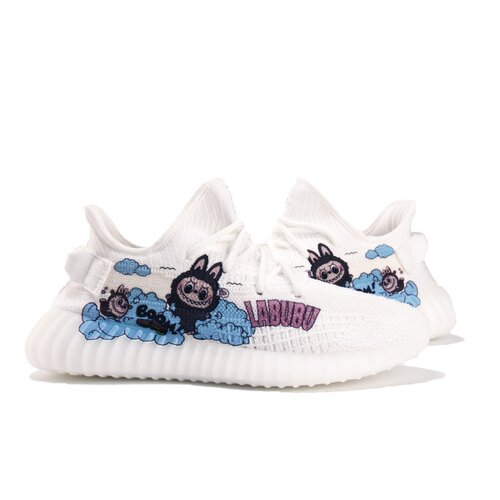 350V2巴斯夫真爆拉布布定制运动跑步外贸跨境大码45男女健身潮鞋