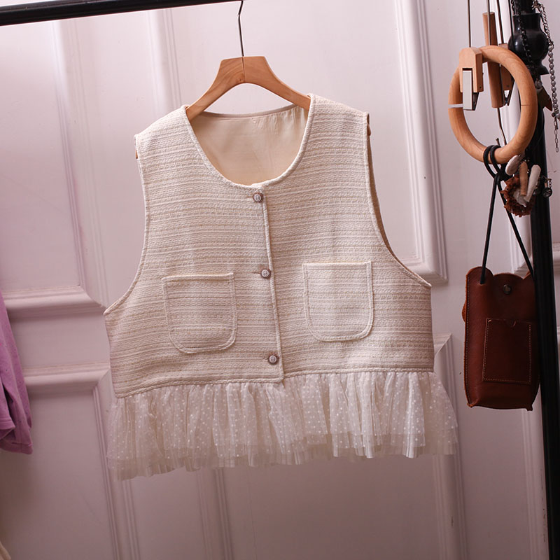 秋冬新中式小香风马甲女百搭减龄