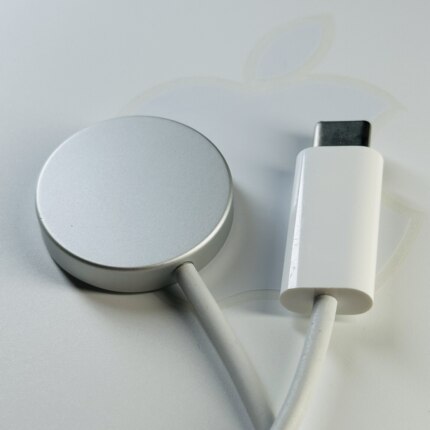 苹果手表原装充电线S10S9S8S7ultra SE磁力快冲拆机线纯原二手