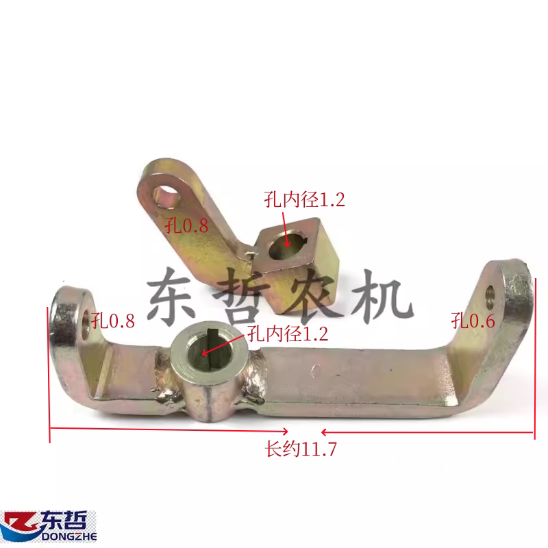 福田雷沃欧豹分配器头手图片