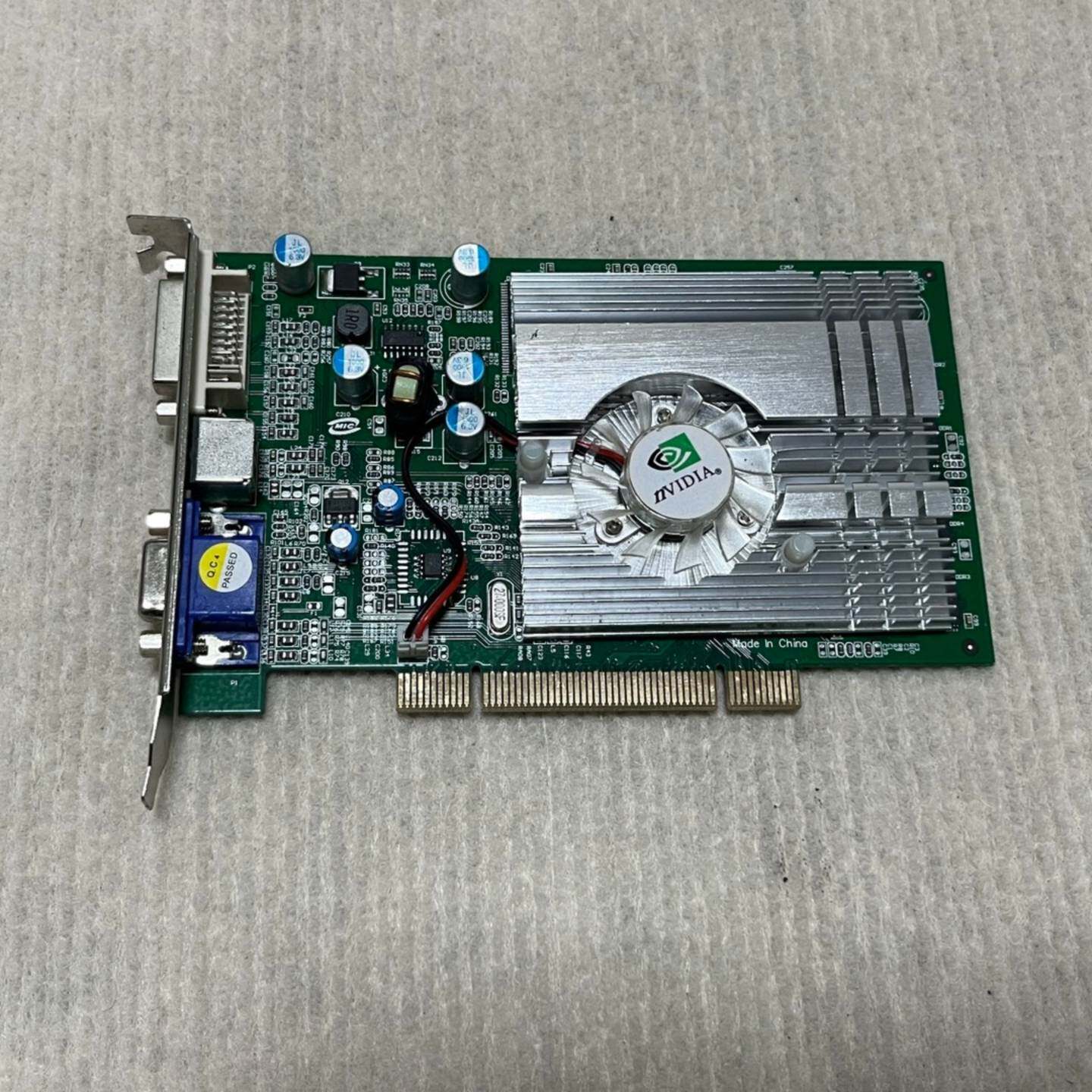 可议价老PCI显卡库存，GF/5200型号，独立128MB显存，带