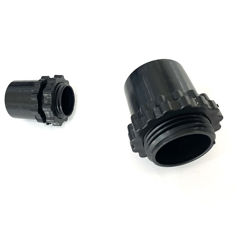 包塑金属软管塑料接头 进口尼龙新料穿线电线保护波纹管接头16 20