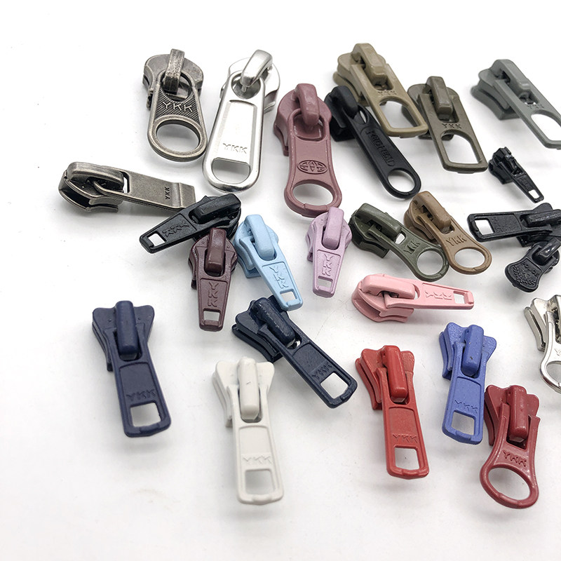 YKK10/8号树脂拉链黑色拉头羽绒