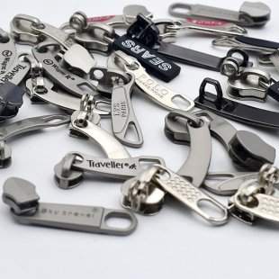 拉杆行李箱包旅行拉链拉头拉锁8号箱包配件拉锁头双层防爆拉链头