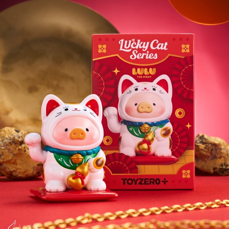 零加正版罐头猪lulu盲盒手办图片