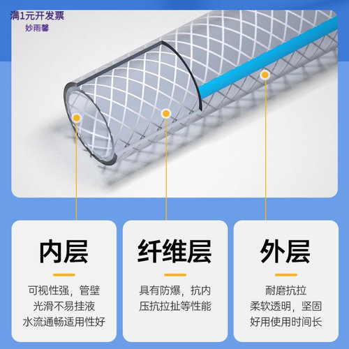 PVC网纹管纤维增强软管四季可用