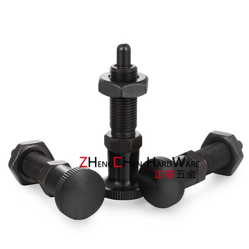 直销PXKL螺纹加长型旋钮柱塞细牙复位分度销SXPAL/SXPKL8-16L