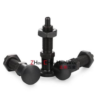 直销PXKL螺纹加长型旋钮柱塞细牙复位分度销SXPAL 16L SXPKL8