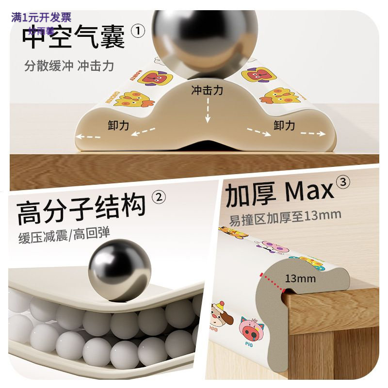 婴儿护角条墙角直角防撞软包桌边