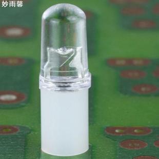 隔离柱灯二极管LED间隔柱灯座Ф4 直供现货灯座尼龙双孔灯柱