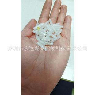 led灯柱led方孔间隔柱尼龙灯座高垫灯套发光二极管PCB间隔柱灯套
