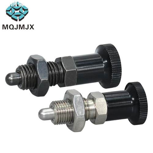 旋钮柱塞细牙弹簧销PXKN/SXPKN分度销伸缩定位销锁紧固定圆柱销子