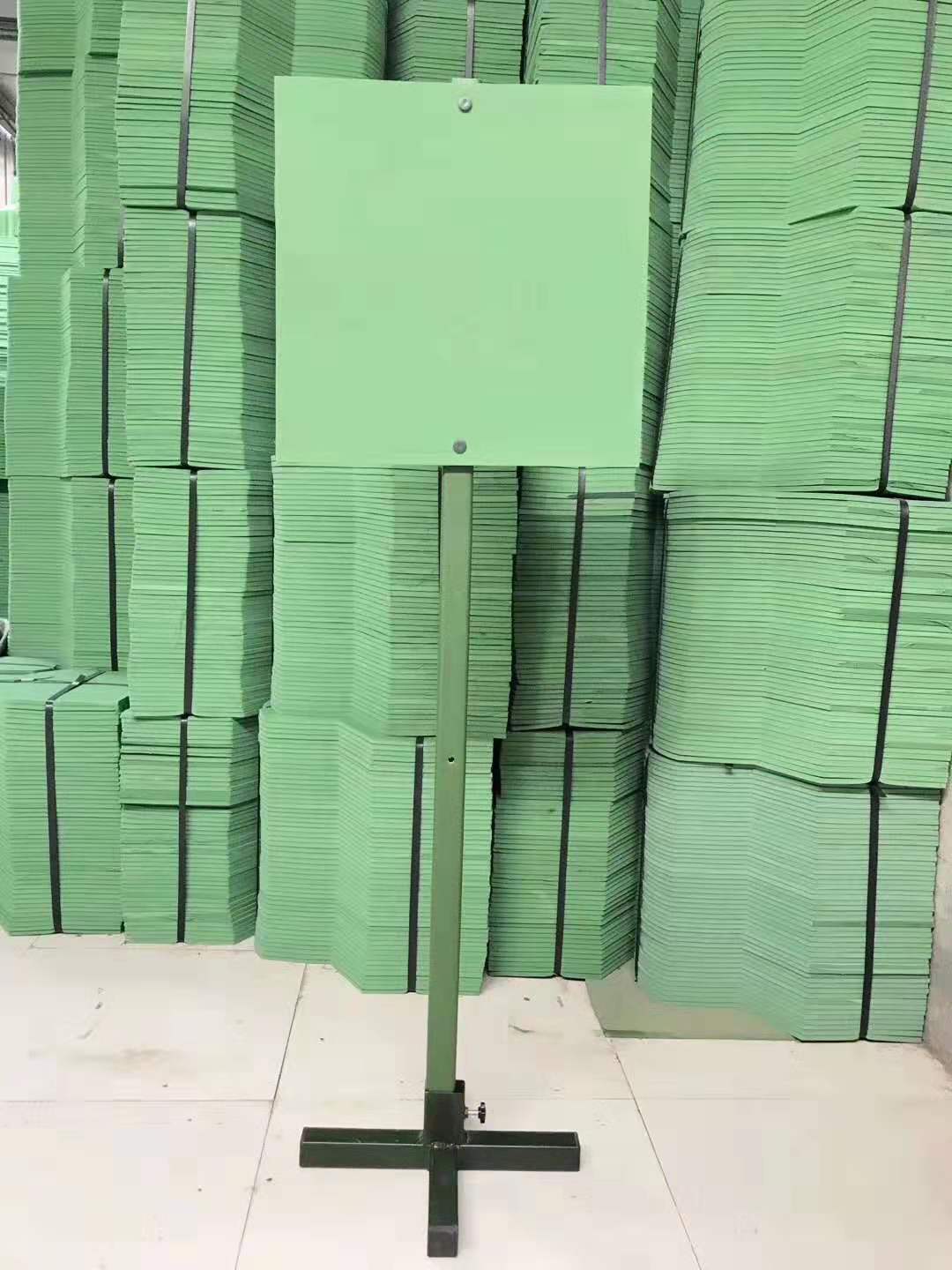射击半身靶杆塑料靶杆训练靶架
