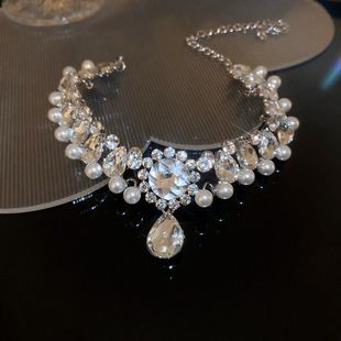 欧美复古项链女锁骨链颈带项圈choker脖子配饰短款 高级感轻奢小众