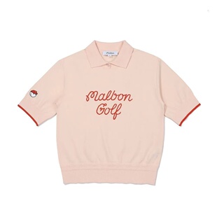 新款 女士短袖 夏季 运动舒适百搭透气休闲上衣 韩国高尔夫服装