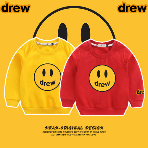 Drewhouse儿童卫衣恐龙比伯同款