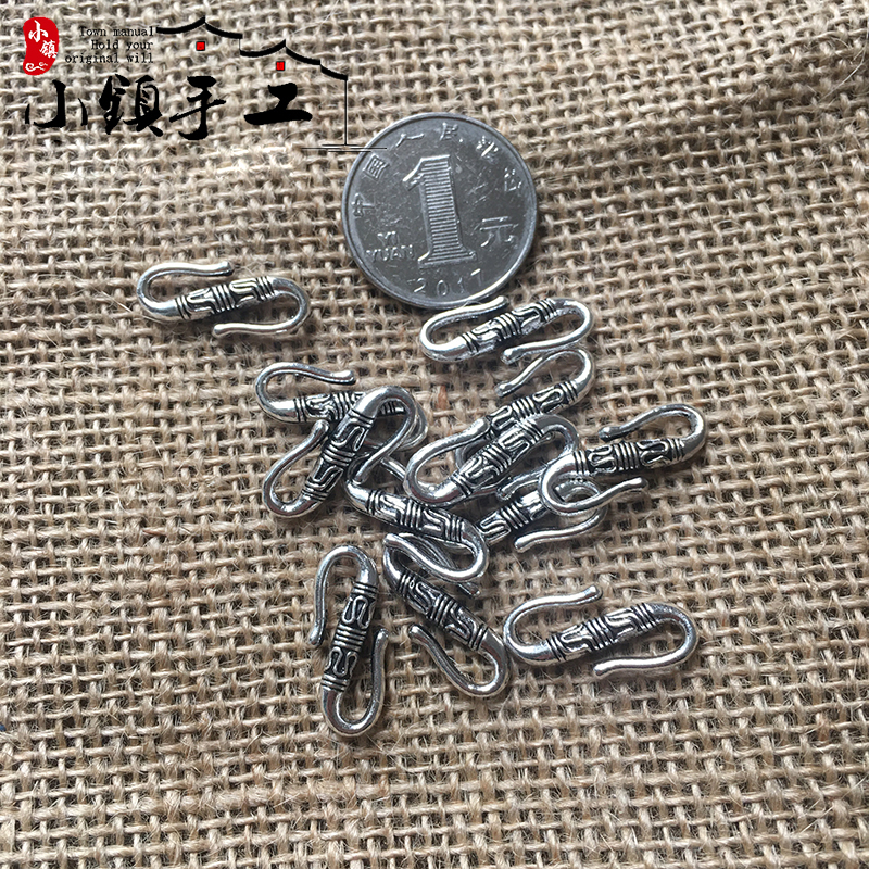 diy串珠配饰挂钩编织藏银