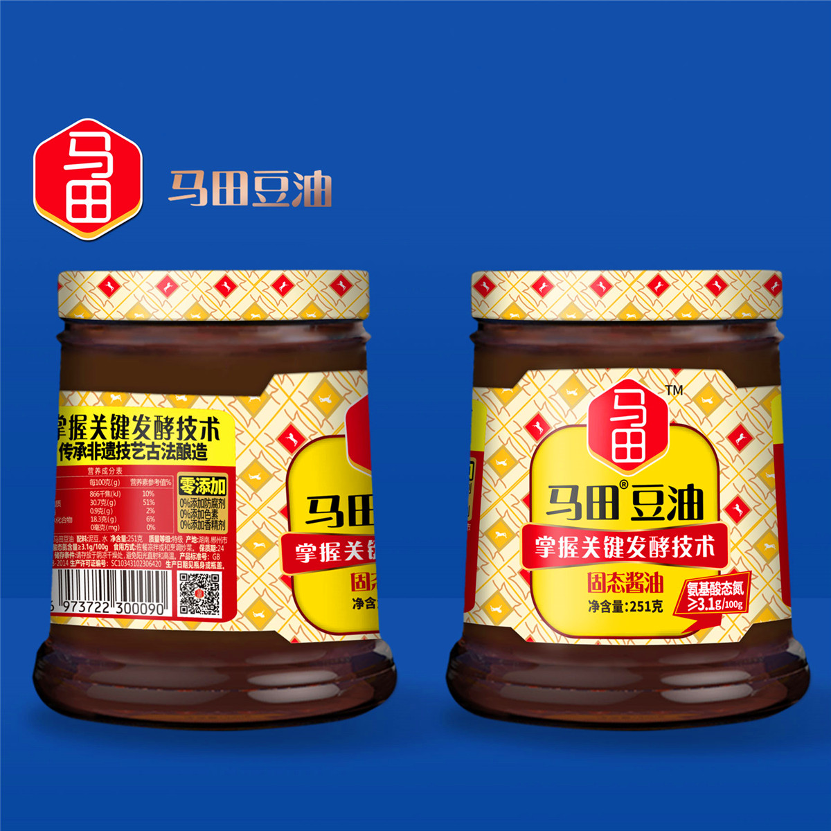 马田豆油湖南郴州永兴特产御酱坊豆豉酱油固态豆膏栖凤渡鱼粉调味