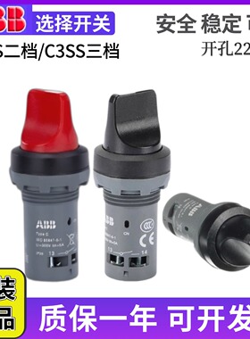 ABB二三档选择转换开关C2SS1/C3SS1/C2SS2/C3SS2/-10B/10-11-20