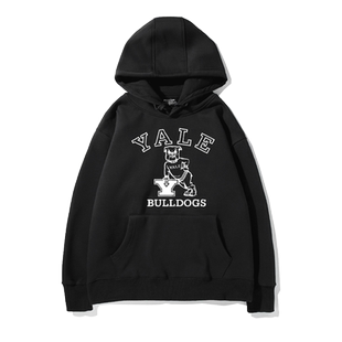 美国NCAA大学名校校服篮球训练服北卡罗莱纳杜克耶鲁百搭连帽卫衣