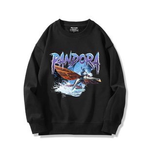 阿凡达2水之道Avatar2联名周边圆领卫衣男女秋冬百搭潮流上衣加绒