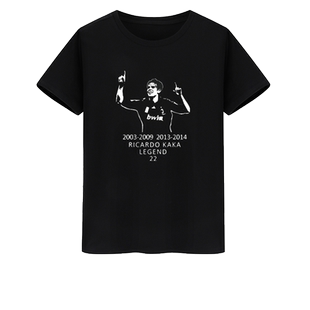 皮亚特克短袖卡卡t恤伊卡尔迪舍甫琴科萨内蒂纯棉因扎吉衣服男