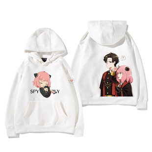 间谍过家家动漫画阿尼亚达米安cos周边连帽卫衣男女情侣上衣宽松