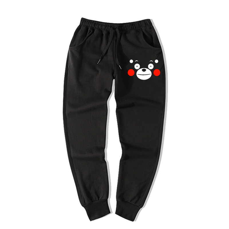 熊本县吉祥物kumamon熊本熊卫裤休闲小脚裤男女情侣动漫裤子衣服