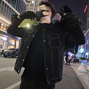 2025春季新款男士夹克外套高级感时尚潮流休闲宽松痞帅上衣韩版潮