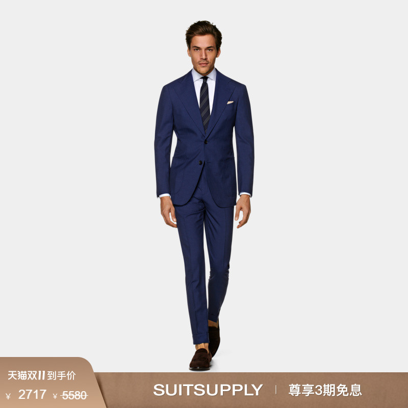 suitsupply-havana男士西装羊毛