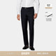 SUITSUPPLY藏青色S110支羊毛直筒男士 款 长裤 经典