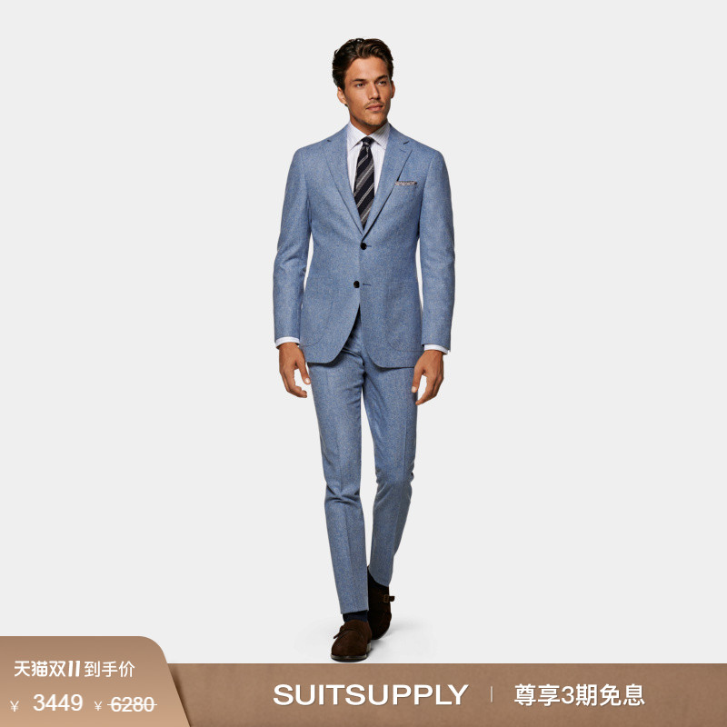 suitsupply-havana丝绸男士羊毛