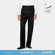 26春夏新品 SUITSUPPLY黑色S110支羊毛直筒阔腿礼服长裤