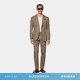 休闲 套装 SUITSUPPLY意产面料灰褐色棉慵懒男士 西装