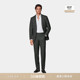 经典 套装 西装 SUITSUPPLY深绿色热带羊毛西服男士