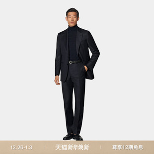 正装 套装 西装 SUITSUPPLY秋藏青色西服S130支羊毛男士