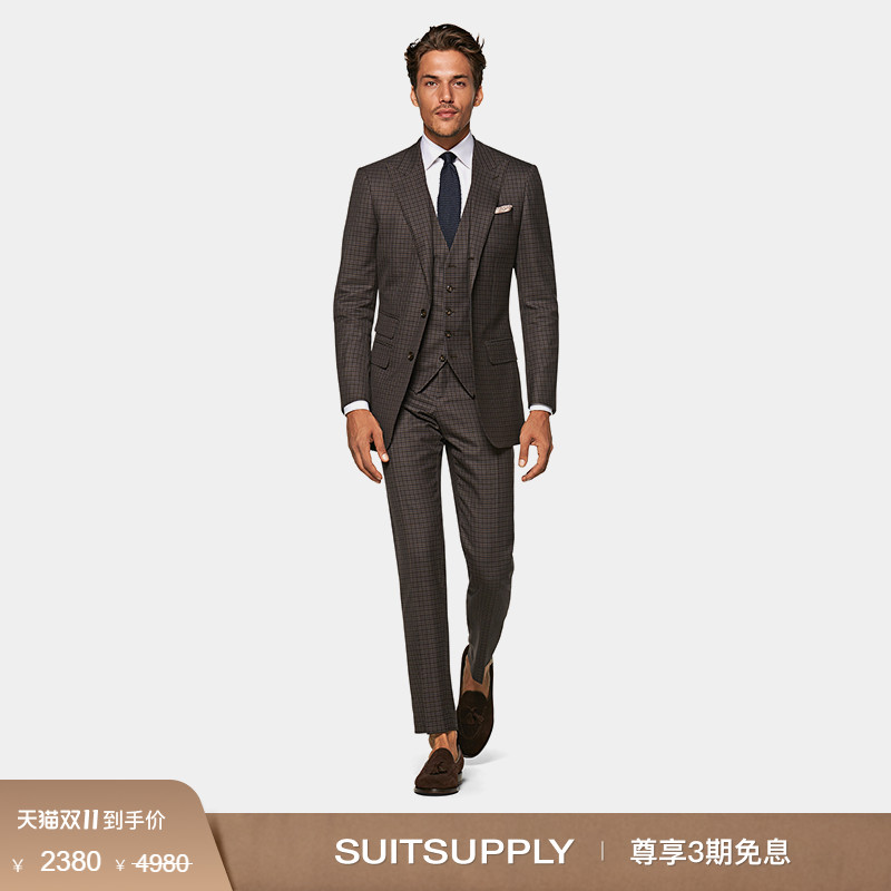 羊毛西装套装Suitsupply