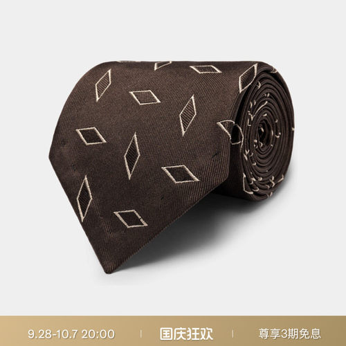 SUITSUPPLY深棕色领带