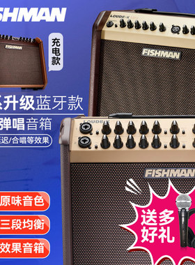 渔夫Fishman 民谣木吉他弹唱音箱 Loudbox mini 箱琴音响 拾音器