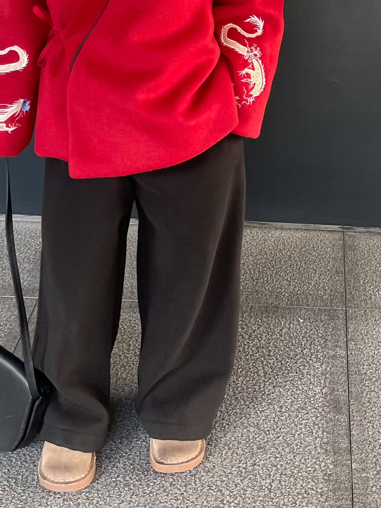 霖霖妈男婴童装儿童休闲裤加绒