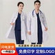 实验服白大衣口腔牙科工作服厚款 南丁格尔白大褂长袖 女医生服短袖