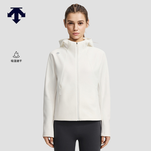 DESCENTE迪桑特WOMEN’S RUNNING系列女士吸湿速干针织运动上衣