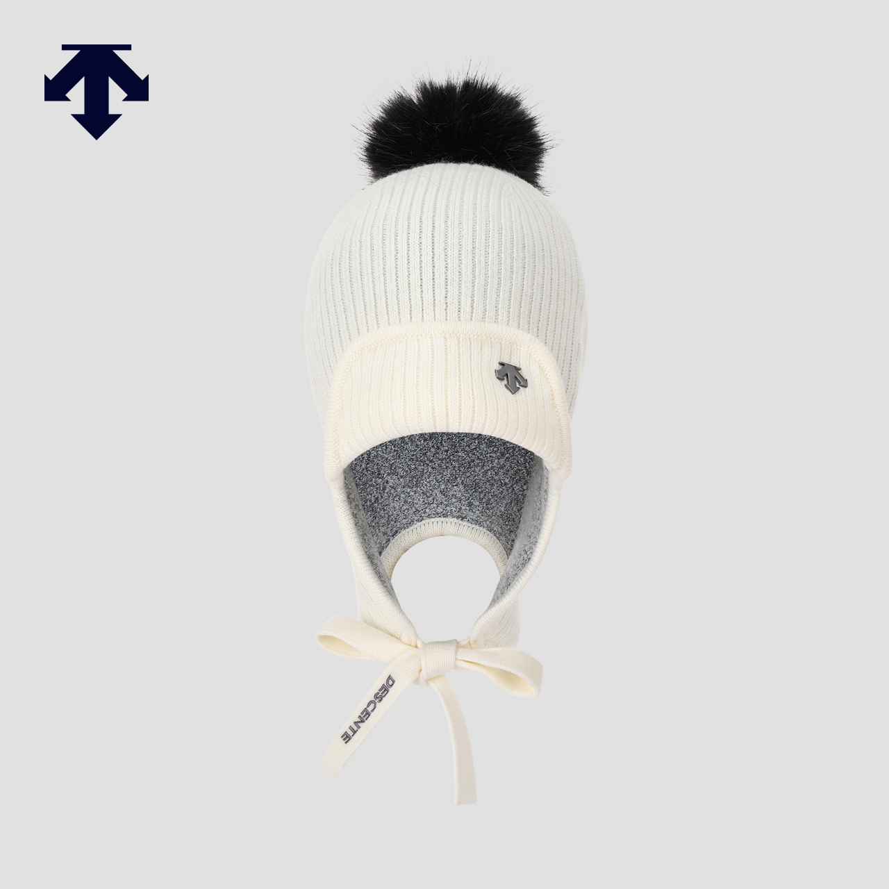 DESCENTE迪桑特WOMEN’S SKI STYLE系列女士保暖针织毛线帽