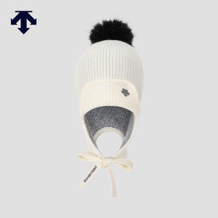 DESCENTE迪桑特WOMEN’S STYLE系列女士保暖针织毛线帽 SKI