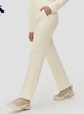 DESCENTE迪桑特WOMEN’S TRAINING女士柔软亲肤直筒针织运动长裤