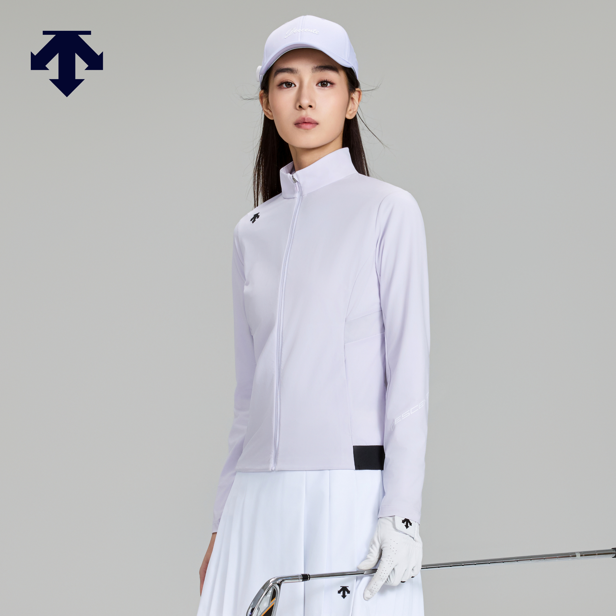DESCENTEGOLF迪桑特高尔夫女士PRO系列经典剪裁夹克 秋冬新品